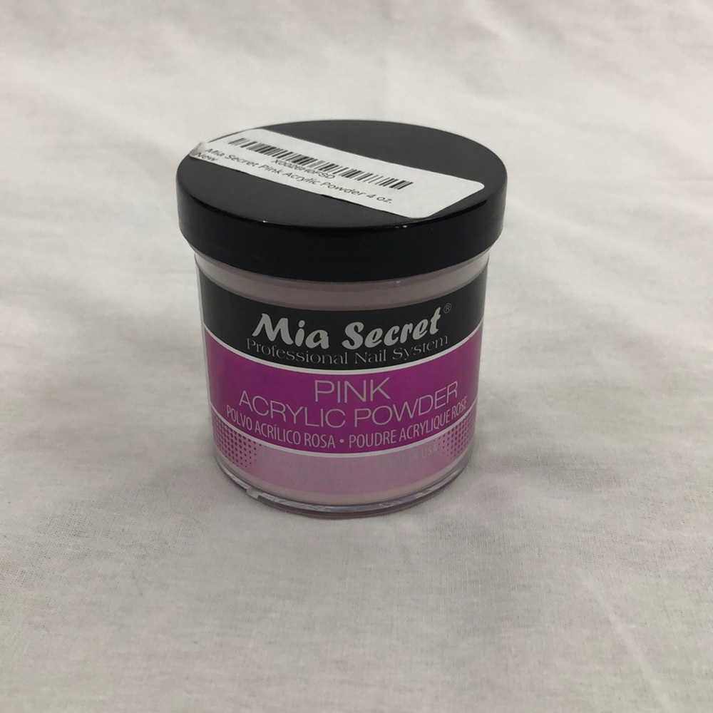 Pink acrylic powder